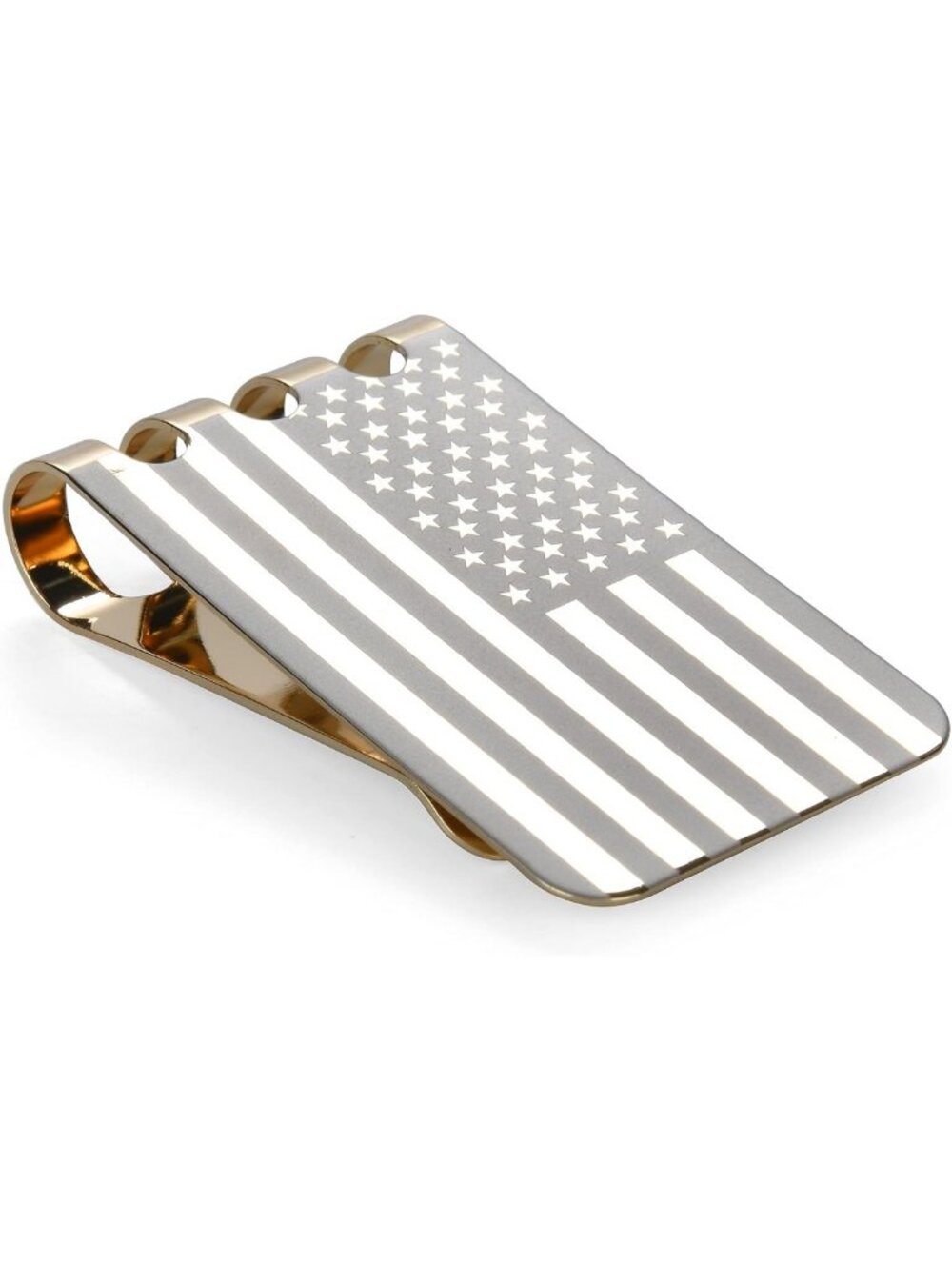 Large Capacity Spring Steel Money Clip - Holds 50+ Bills, Durable & Strong